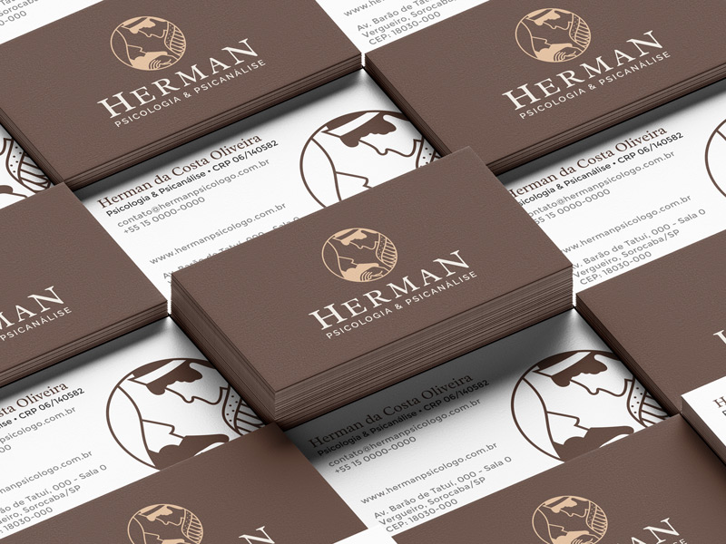 Cartão de Visita | Herman - Psicologia e Psicanálise Cartão de Visita | Herman - Psicologia e Psicanálise