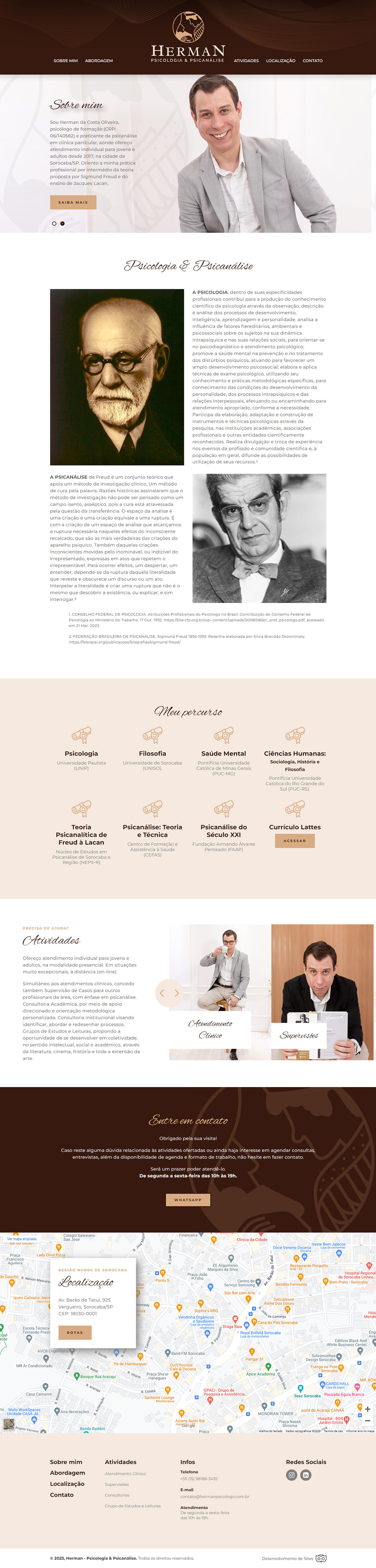 Site | Herman - Psicologia e Psicanálise Site | Herman - Psicologia e Psicanálise