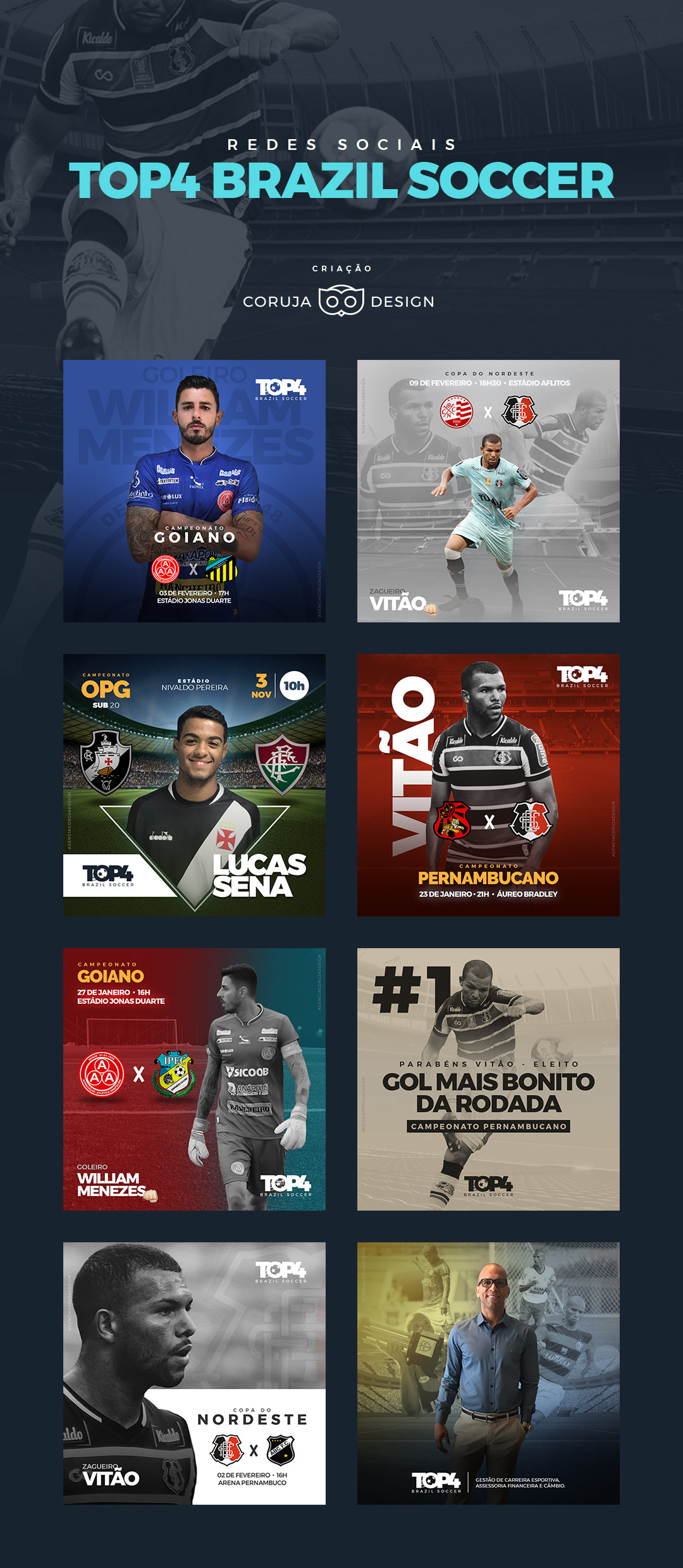 Redes Sociais | Top4 Brazil Soccer